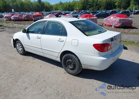 2007 Toyota Corolla Le из США, поврежденный, VIN 2T1BR32E67C851471